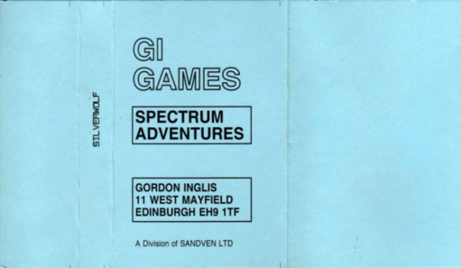 Silverwolf box art for ZX Spectrum